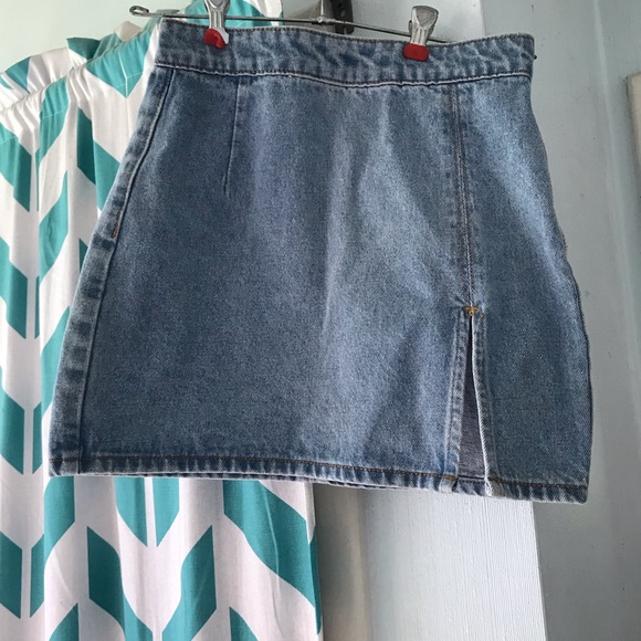 Princess Polly Dresses & Skirts - Classic Denim Mini Skirt